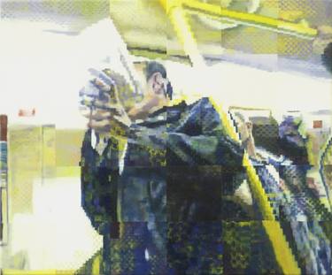 Print of Figurative Train Paintings by Enda O'Donoghue