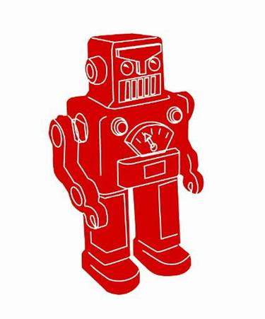 Big  red robot thumb