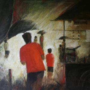 Tea Stall in Monsoon