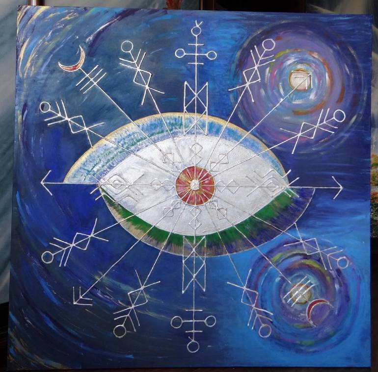 Original Art Deco Other Painting by Svetlana Kenig