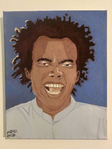 Original Portraiture People Painting by Andrea Onida