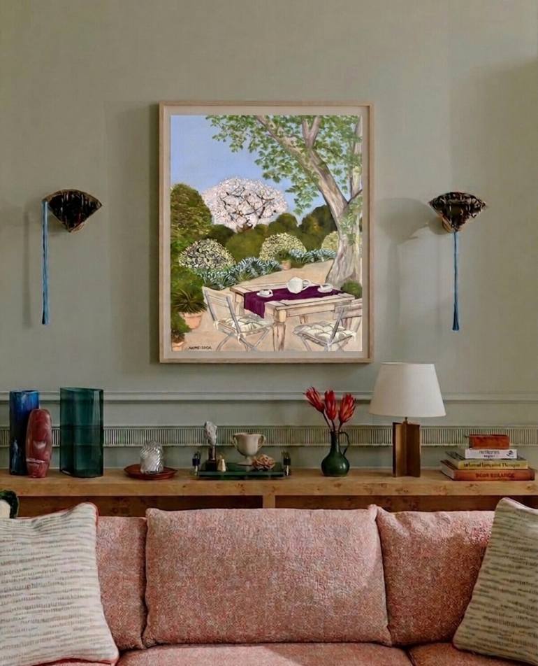 Original Figurative Botanic Painting by Andrea Onida