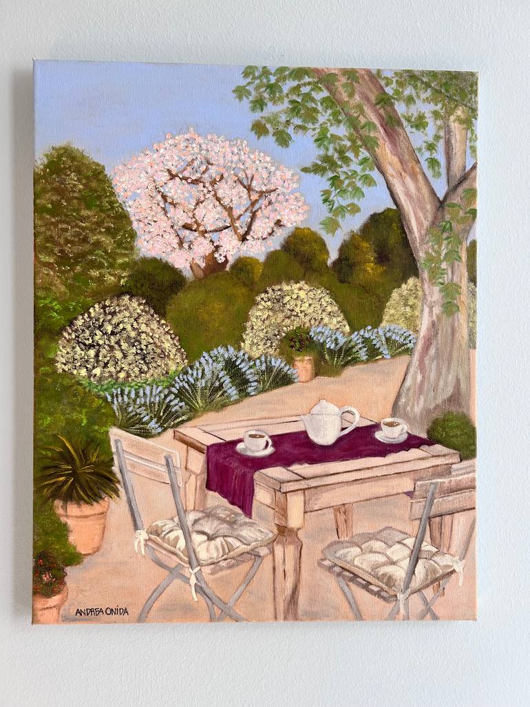 Original Figurative Botanic Painting by Andrea Onida