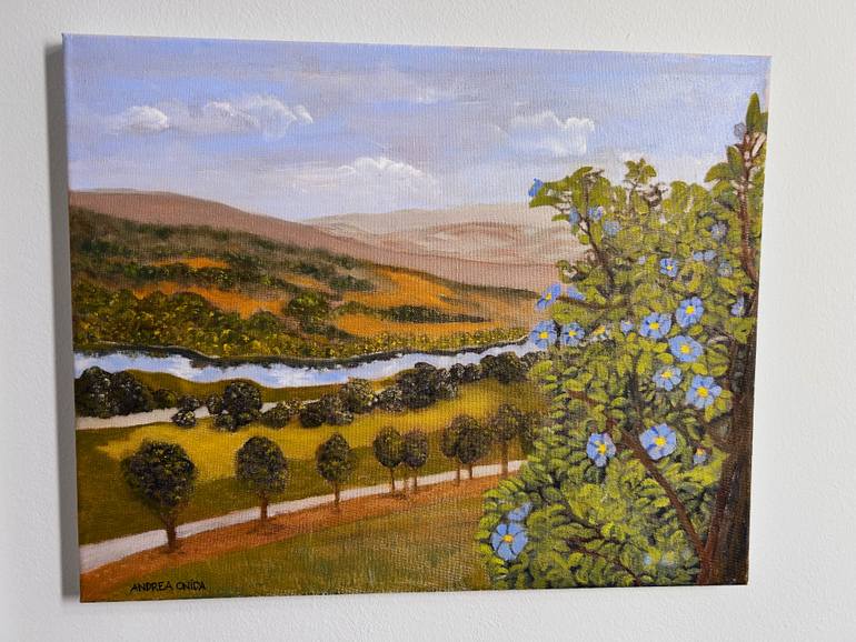 Original Figurative Landscape Painting by Andrea Onida