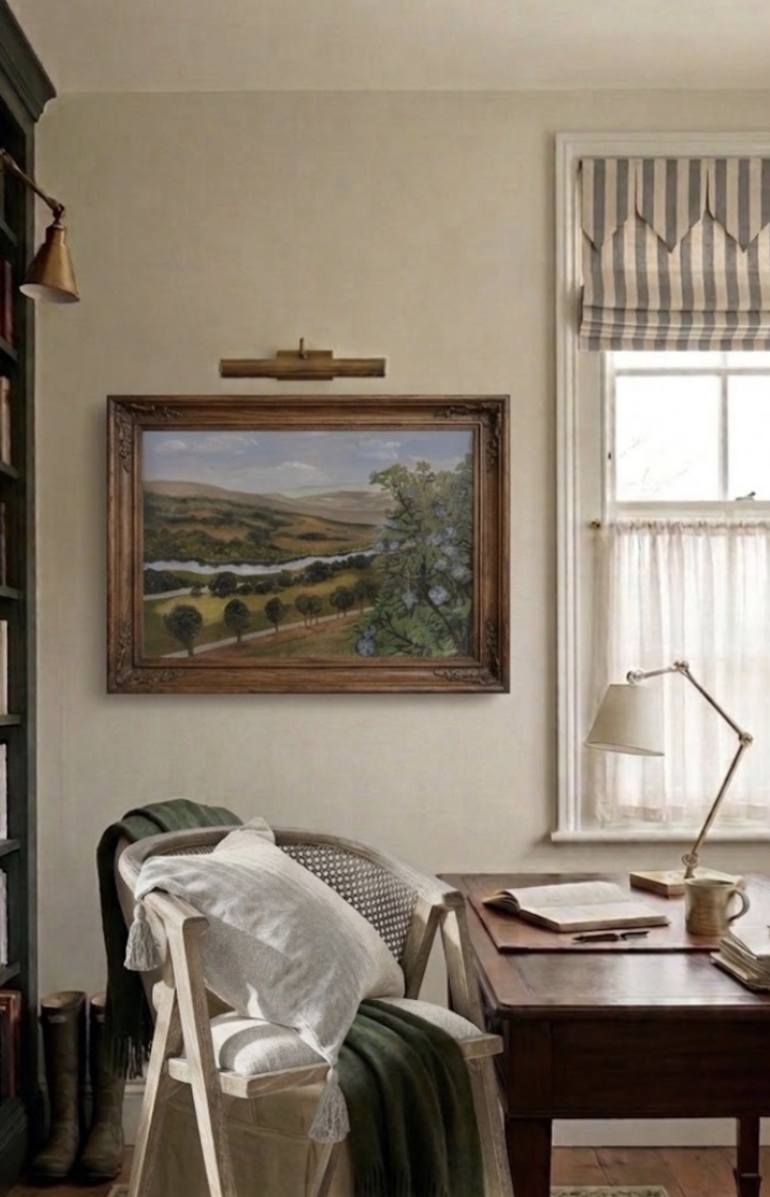 Original Figurative Landscape Painting by Andrea Onida