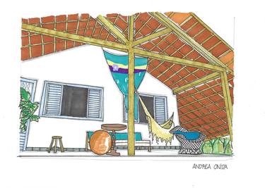 Original Home Drawings by Andrea Onida