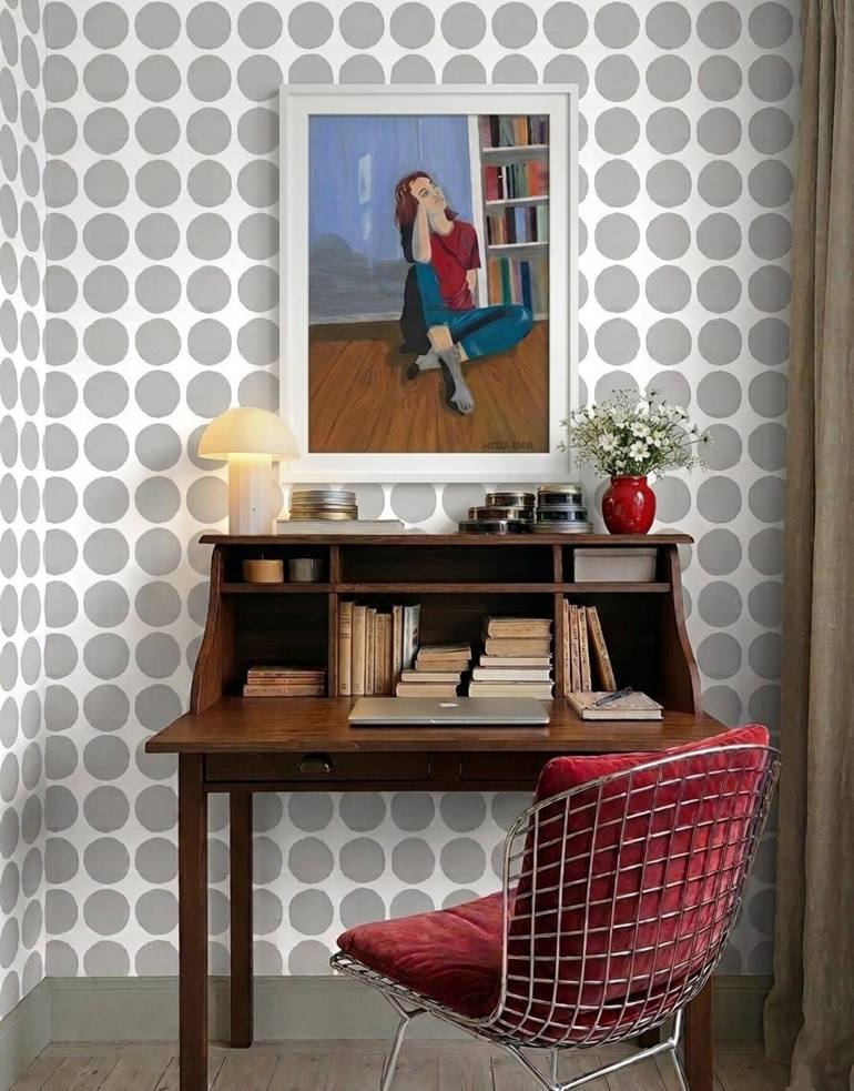 Original Figurative People Painting by Andrea Onida