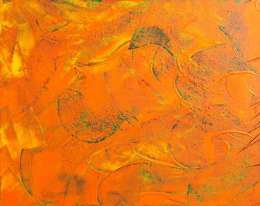 Original Abstract Expressionism Abstract Paintings by Irmi Harlander