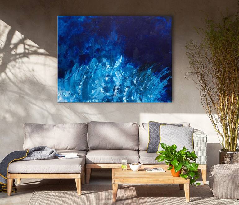 Original Abstract Painting by Irmi Harlander