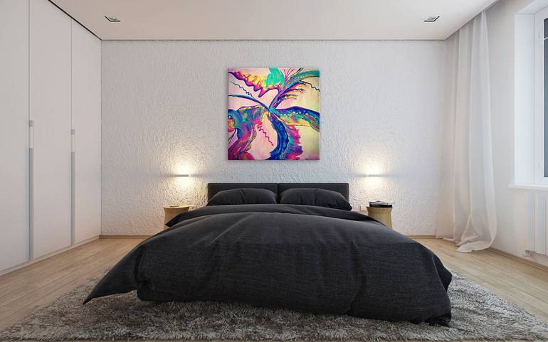 Original Floral Painting by Irmi Harlander