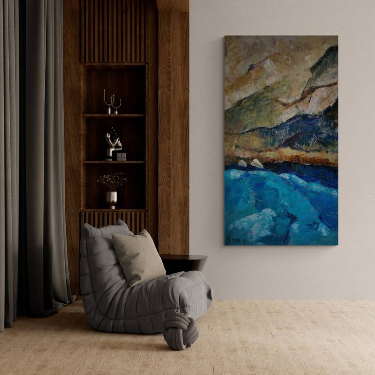 Original Abstract Nature Painting by KATERINA KOLLE
