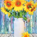 Sunflower Medley for Blues by John Jaster