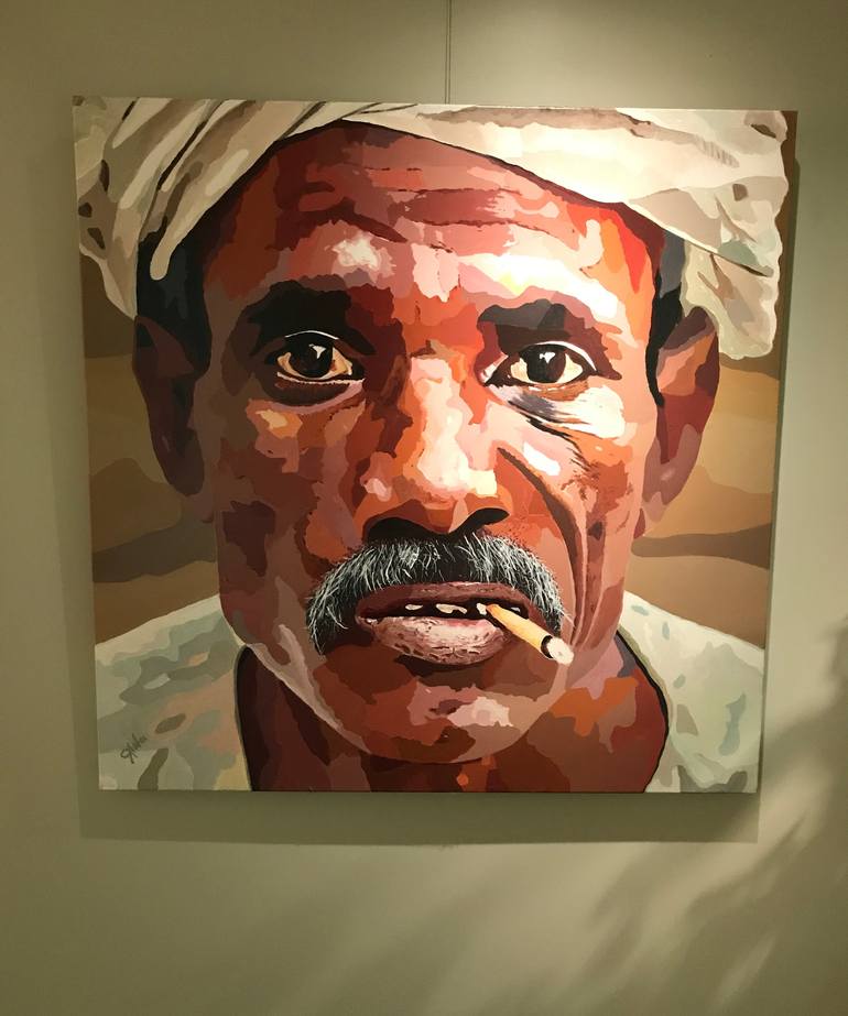 Original Portrait Painting by John Jaster