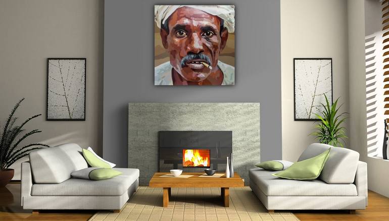 Original Fine Art Portrait Painting by John Jaster