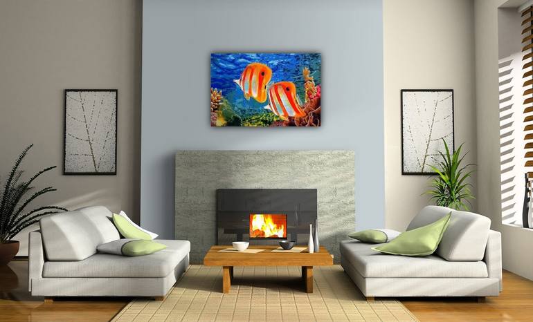 Original Fine Art Fish Painting by John Jaster