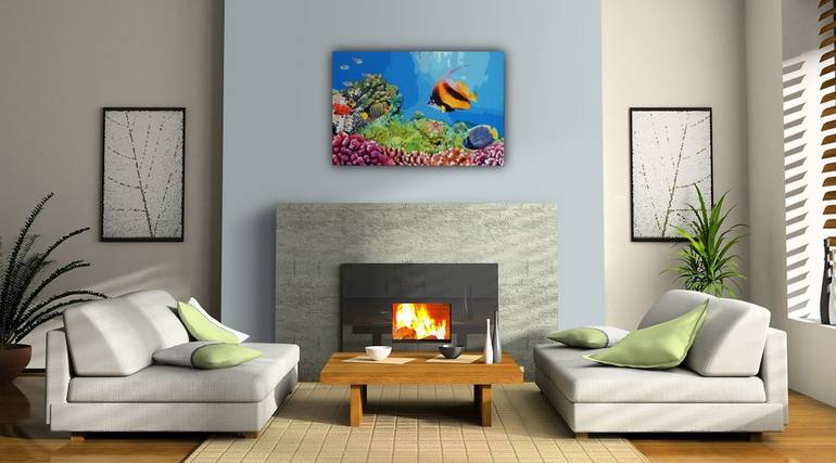 Original Fish Painting by John Jaster