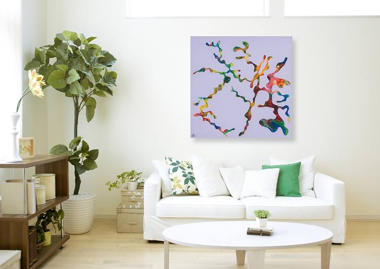 Original Abstract Painting by Phil  Coucke