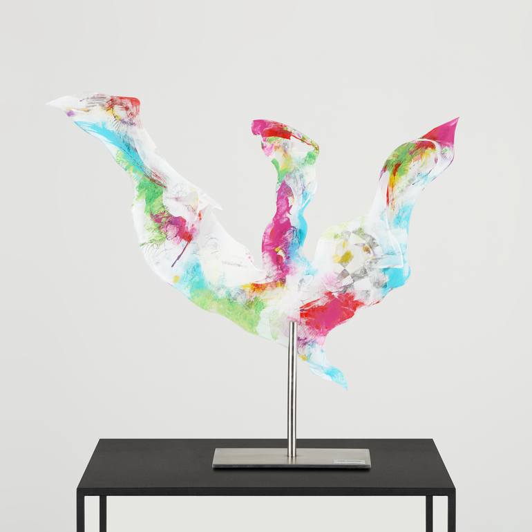 Original Abstract Expressionism Abstract Sculpture by Phil Coucke
