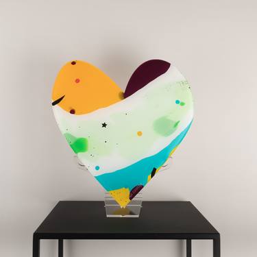 Sculpture painting 'Heartflow #16' thumb