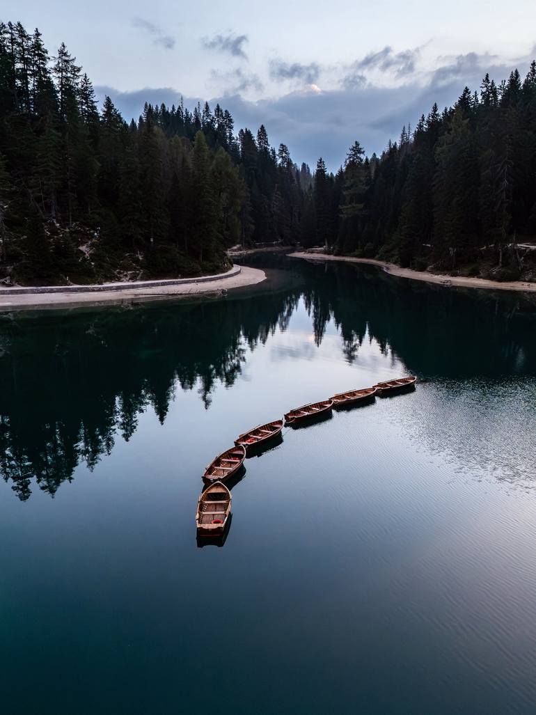 Original Nature Photography by Fabio Accorra | Contemporary Art on Paper | Into the lake