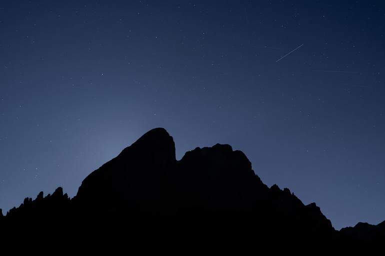 Original Landscape Photography by Fabio Accorra | Art Nouveau Art on Canvas | Guardians of the night