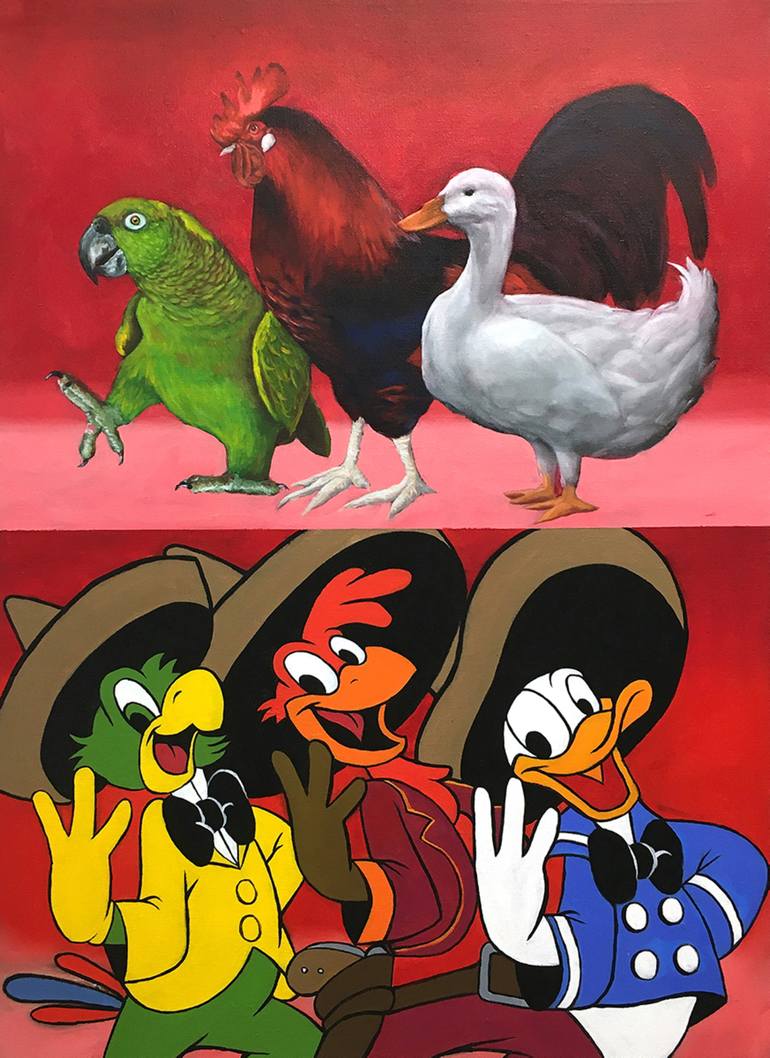 Original Fine Art Culture Paintings by Rodrigo Jimenez-Ortega
