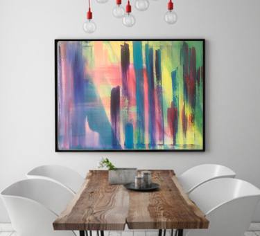 Original Abstract Expressionism Abstract Paintings by La Nord