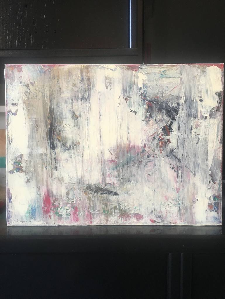 Original Abstract Expressionism Abstract Painting by La Nord