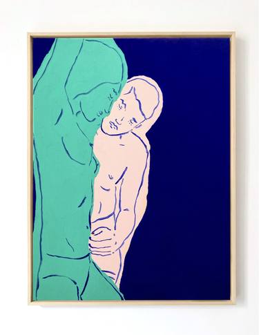 Original Pop Art Love Paintings by Emanuele Druid Napolitano