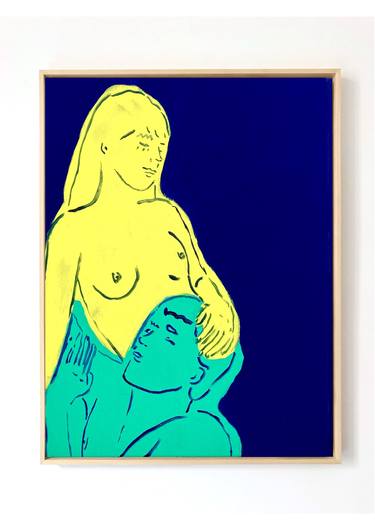 Original Pop Art Love Paintings by Emanuele Druid Napolitano