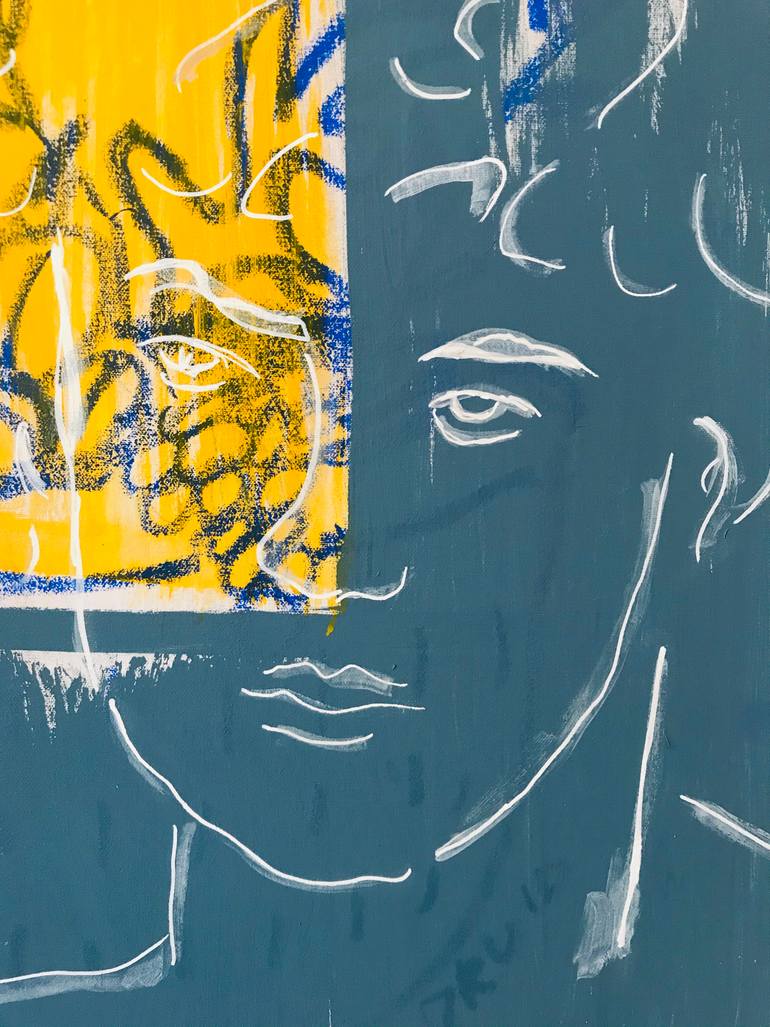 Original Figurative Men Painting by Emanuele Druid Napolitano