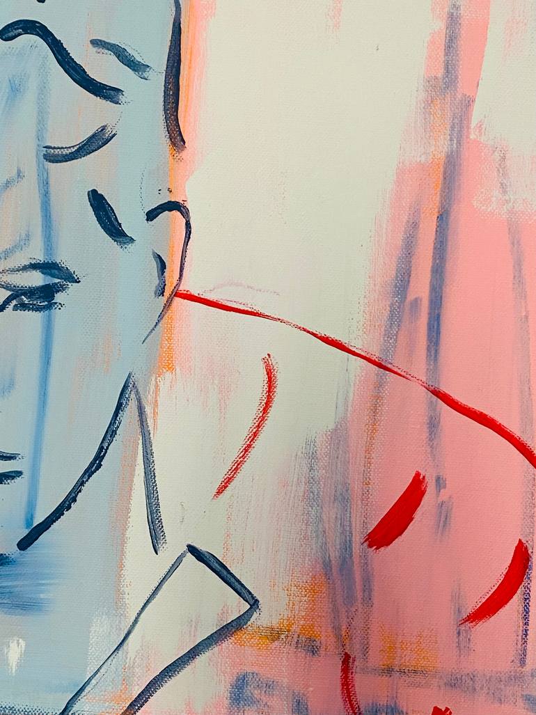 Original Impressionism Men Painting by Emanuele Druid Napolitano