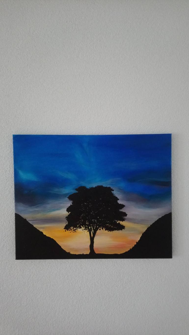 Original Modern Tree Painting by Gloria Moore