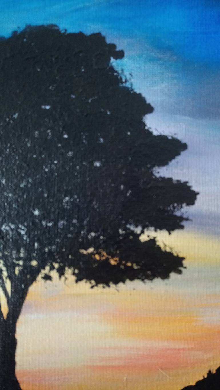 Original Modern Tree Painting by Gloria Moore