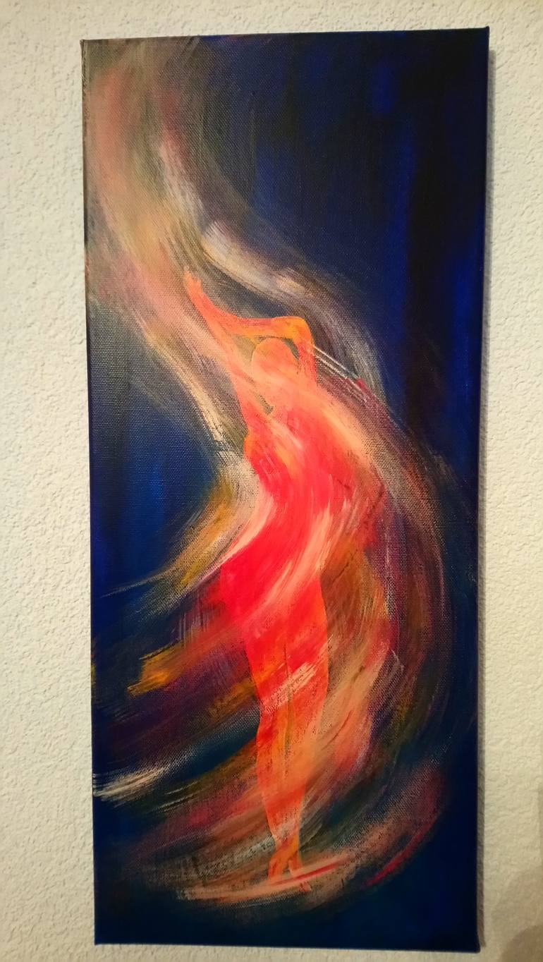 Original Expressionism Abstract Painting by Gloria Moore