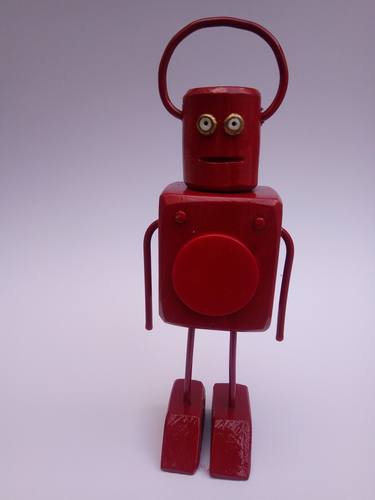 Red robot thumb