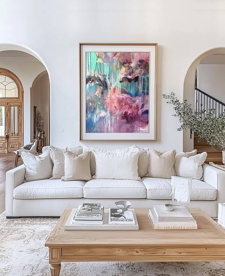 Original Abstract Painting by Anna Rolskaia