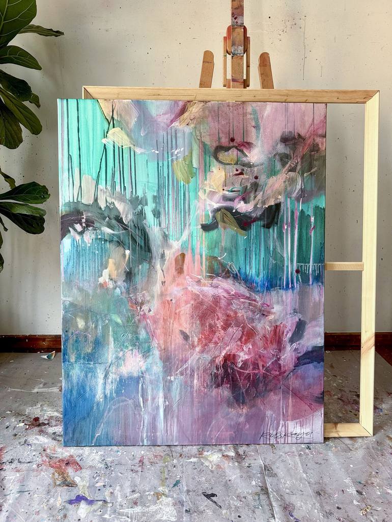 Original Abstract Painting by Anna Rolskaia