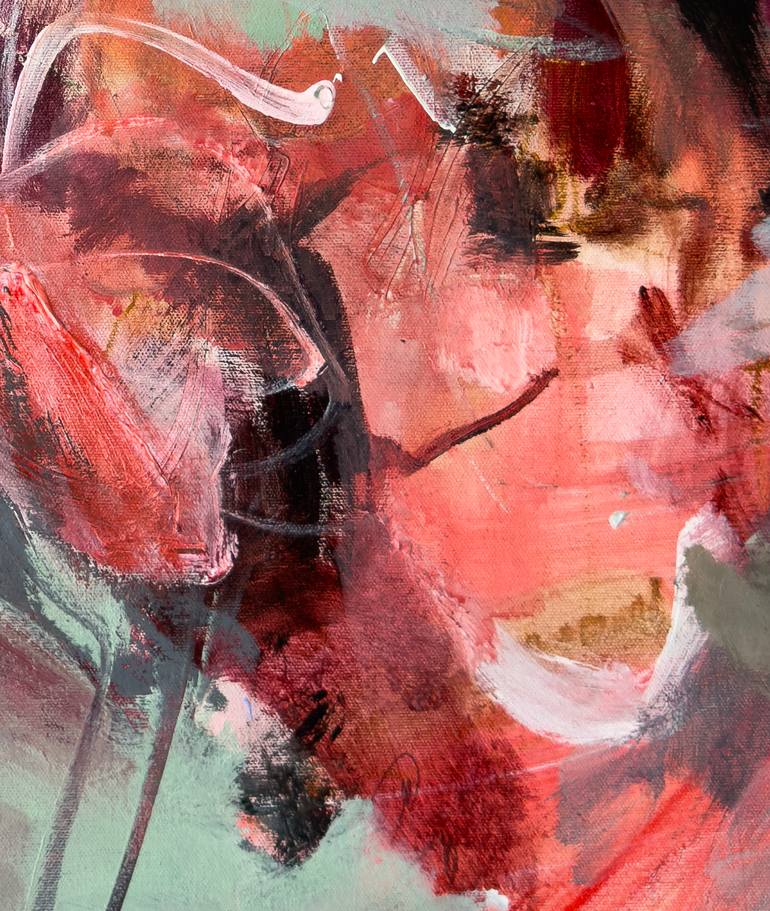 Original Abstract Expressionism Abstract Painting by Anna Rolskaia