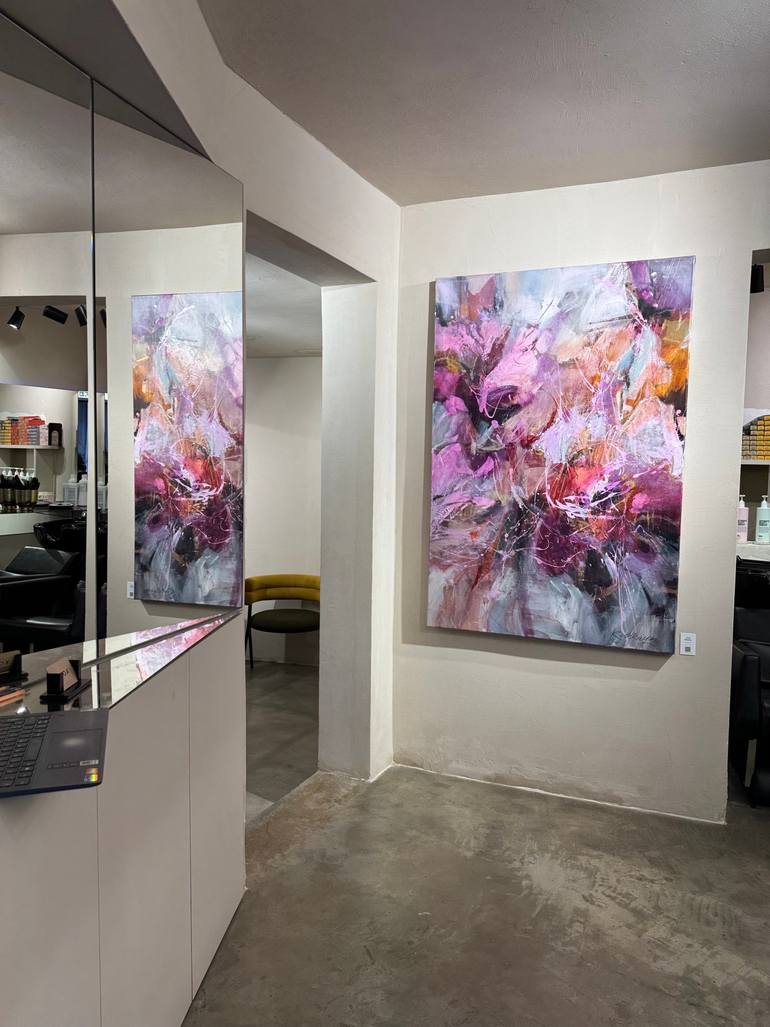 Original Abstract Painting by Anna Rolskaya