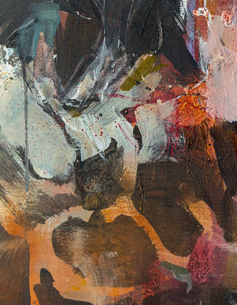 Original Abstract Expressionism Abstract Painting by Anna Rolskaia