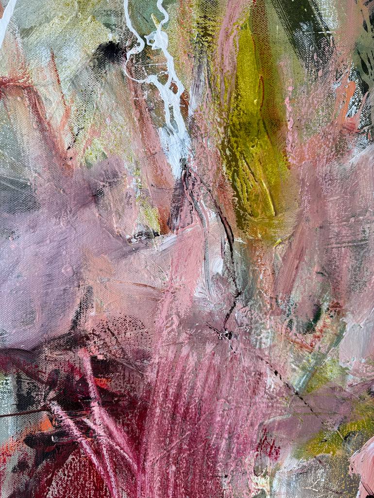 Original Abstract Expressionism Abstract Painting by Anna Rolskaia