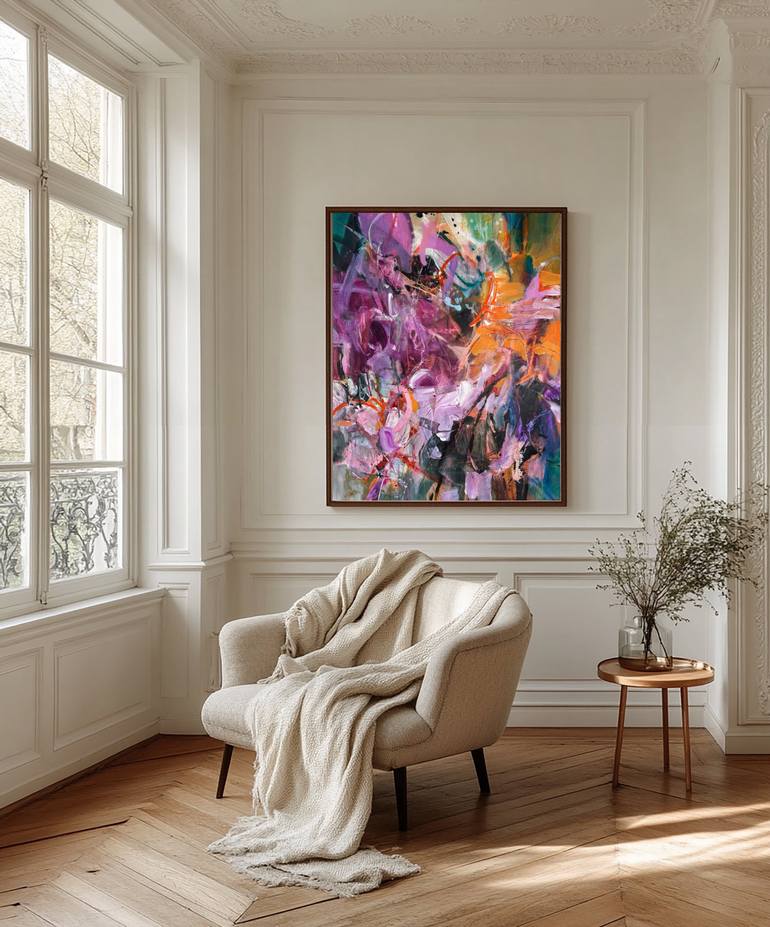 Original Abstract Painting by Anna Rolskaya