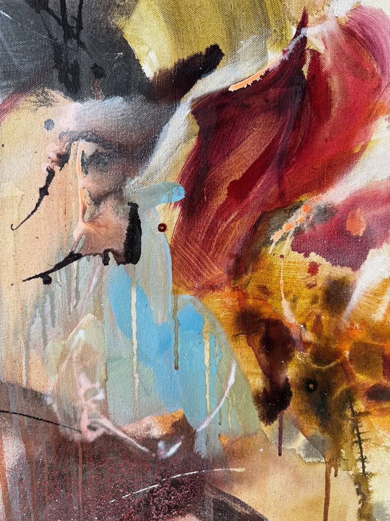 Original Abstract Painting by Anna Rolskaia