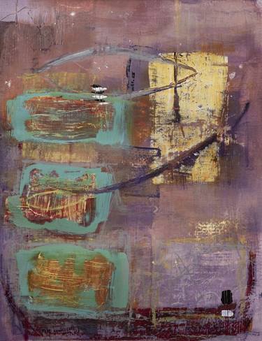 Original Abstract Expressionism Abstract Paintings by Karen Wharton