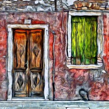 Print of Fine Art Architecture Mixed Media by Brian Thomas