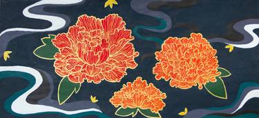Print of Floral Paintings by yuk yin Hui