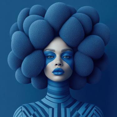 Original Conceptual Geometric Digital by Teodora Dimitrova