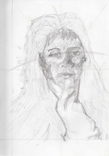Print of Expressionism Portrait Drawings by Roberto Bray-Descalzo