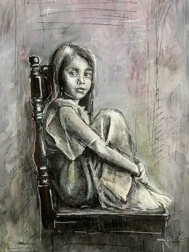 Original Figurative Children Drawings by enrica toffoli